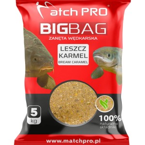 Zanęta MatchPro Big Bag Leszcz Karmel 5kg – skuteczna zanęta na duże leszcze