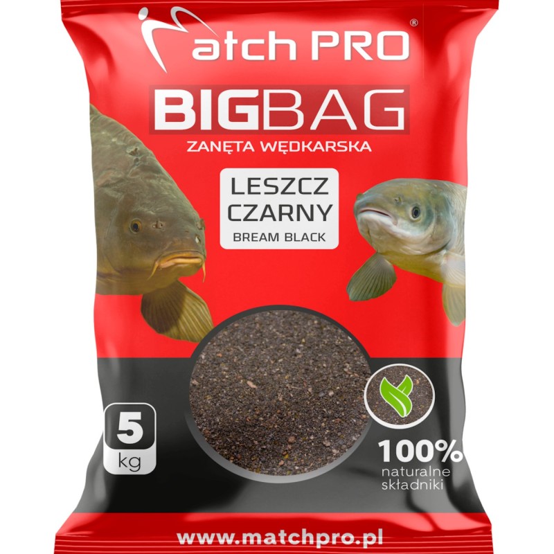 Zanęta MatchPro Big Bag Leszcz Czarny 5kg – skuteczna zanęta na leszcza