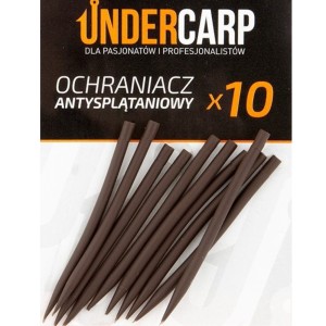 Ochraniacz Antysplątaniowy Brązowy 54 mm UNDERCARP – Anti Tangle Sleeve 10 sztuk