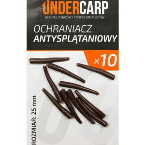 Ochraniacz Antysplątaniowy Brązowy 25 mm UNDERCARP – Anti Tangle Sleeve 10 sztuk