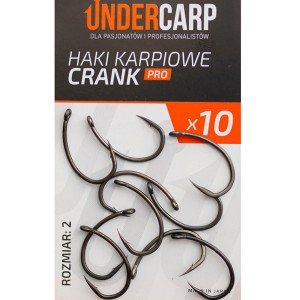 Haki karpiowe Crank 2 PRO UnderCarp – idealne do KD rig