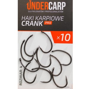 Haki karpiowe Crank 4 PRO UnderCarp – idealne do KD rig