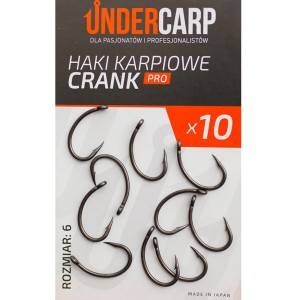 Haki karpiowe Crank 6 PRO UnderCarp – idealne do KD rig