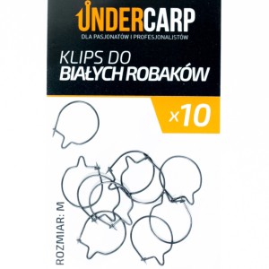 Klips do białych robaków M Undercarp – skuteczny na ospałe karpie