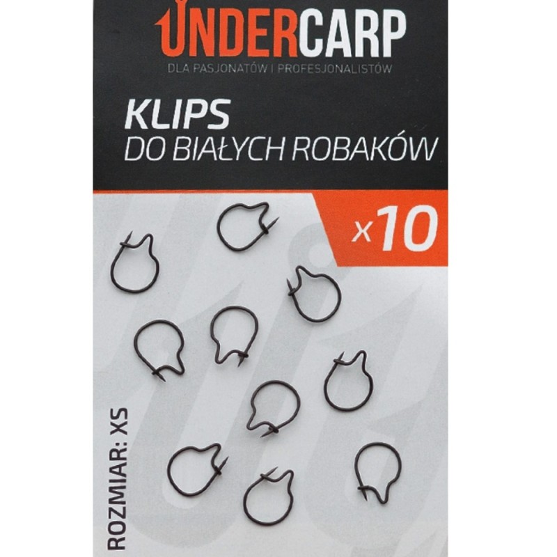 Klips do białych robaków XS Undercarp – finezja i skuteczność na ospałe karpie