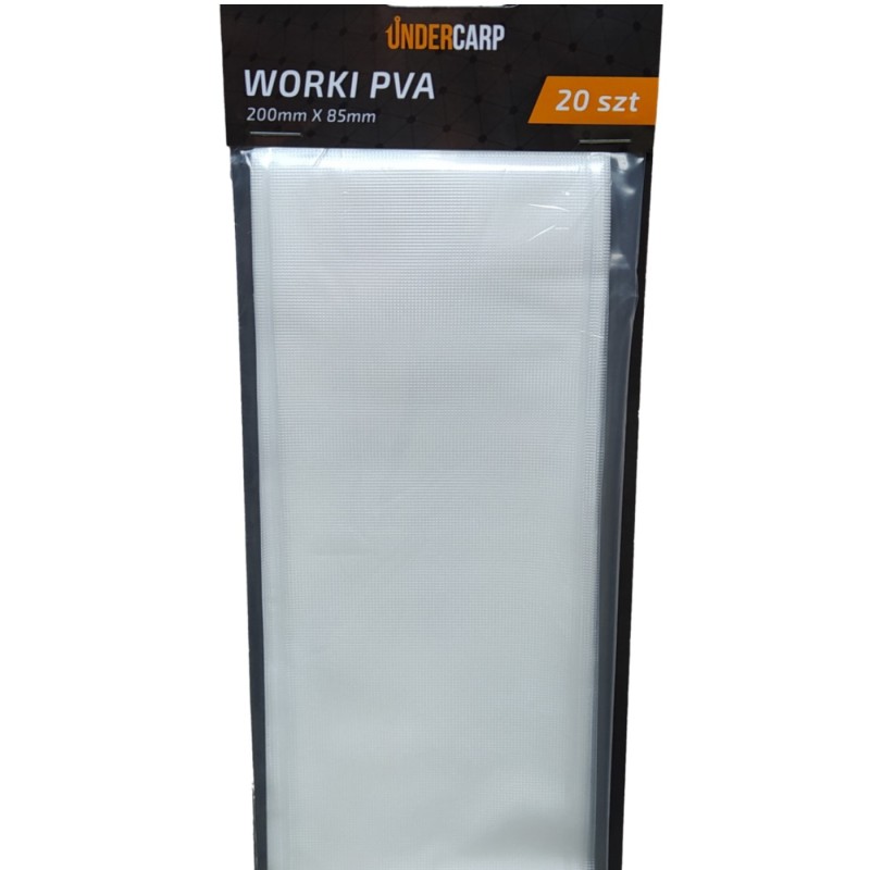 Worki PVA 200×85 mm UnderCarp – duże worki do nęcenia punktowego