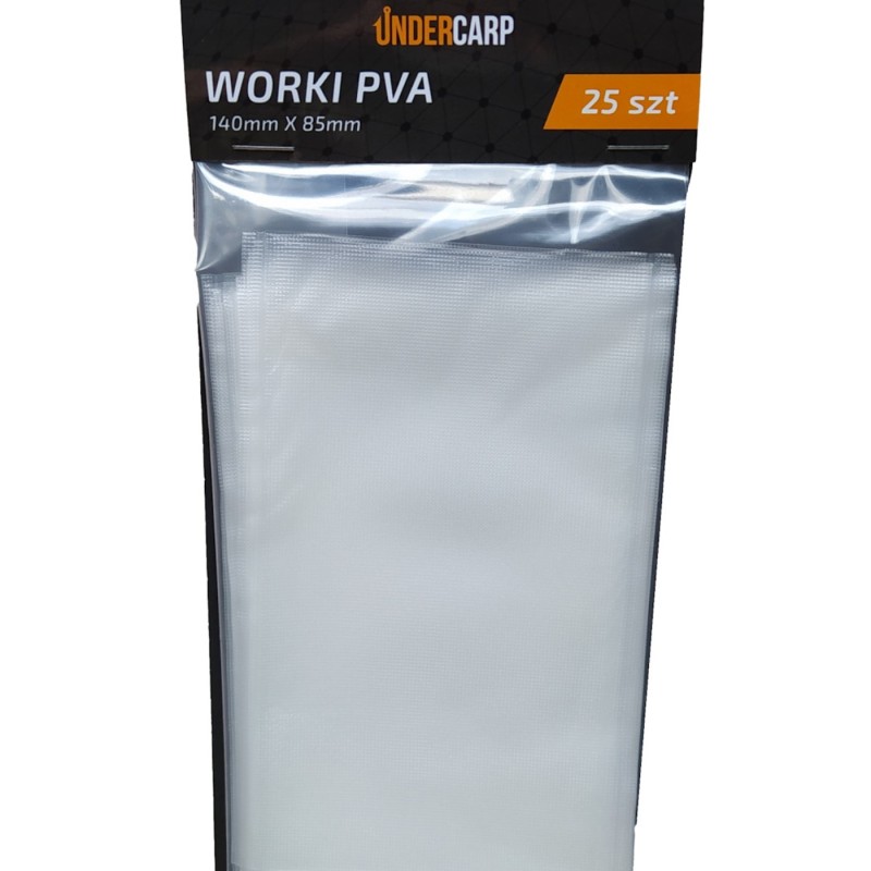 Worki PVA 140×85 mm UnderCarp – duże worki do nęcenia punktowego