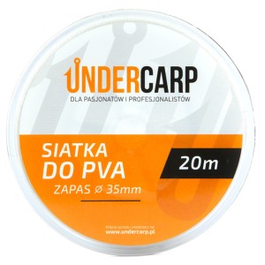 Siatka PVA Zapas 35 mm 20 m Undercarp – trwała i wydajna siatka do tuneli