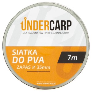 Siatka PVA Zapas 35 mm 7 m Undercarp – trwały zapas do tuneli PVA