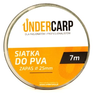 Siatka PVA Zapas 25 mm 7 m Undercarp – trwała i uniwersalna