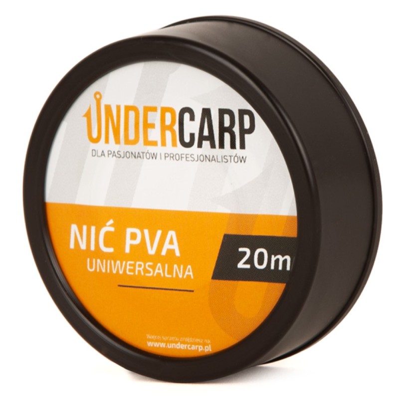 Nić PVA Rozpuszczalna Uniwersalna 20 m UNDERCARP – Do Punktowego Nęcenia i Woreczków