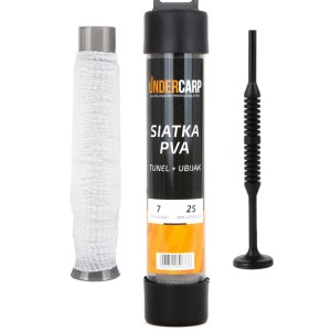 Siatka PVA Tunel + Ubijak 25 mm 7 m Undercarp – zestaw do nęcenia punktowego