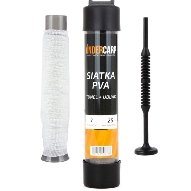 Siatka PVA Tunel + Ubijak 25 mm 7 m Undercarp – zestaw do nęcenia punktowego