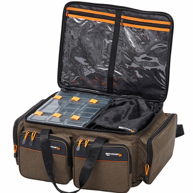 Torba Savage Gear XL System Box Bag 59L – duża torba wędkarska z pudełkami