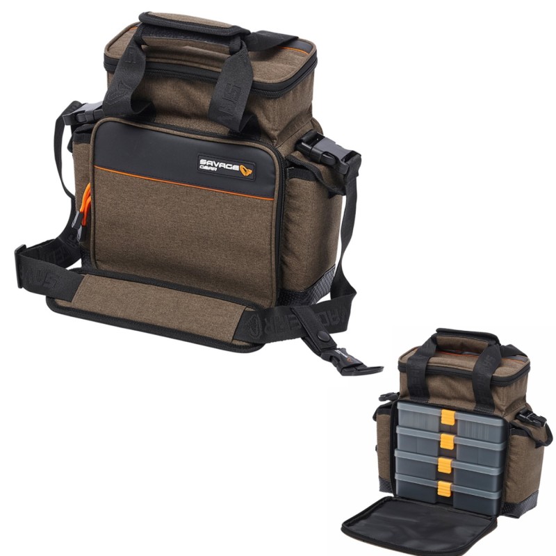 Torba Savage Gear Lure Bag S 8L – praktyczna torba wędkarska z 6 boxami