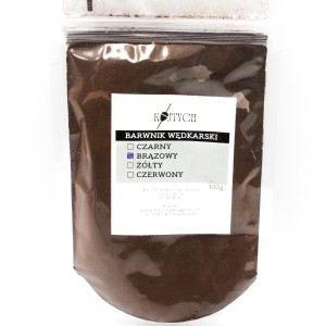 Barwnik Brązowy Kojtych 100g – naturalne barwienie glin i zanęt