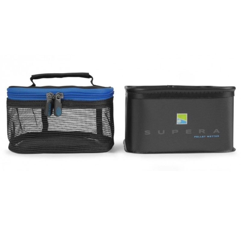 Zestaw do namaczania pelletu Preston Supera Pellet Wetter – miska z torbą EVA