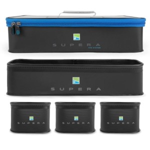 Zestaw pojemników Preston Supera EVA System – kompletny organizer na przynęty