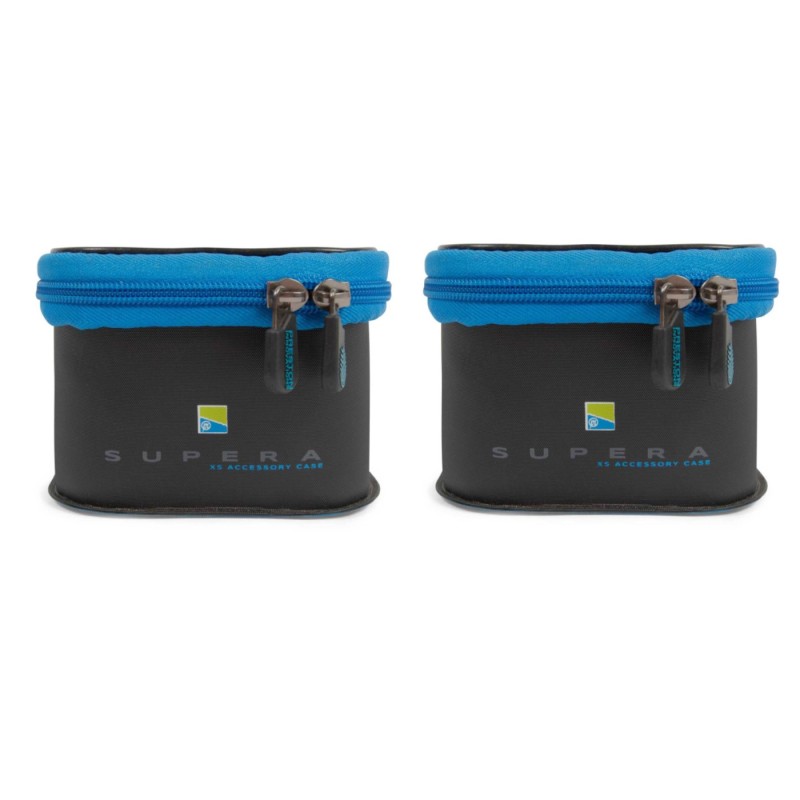 Pojemniki Preston Supera EVA Accessory Cases XS (2 szt.) – kompaktowy zestaw organizerów