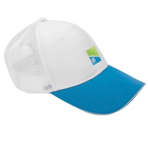Czapka Preston White Mesh Cap 2022 – przewiewna czapka wędkarska na lato