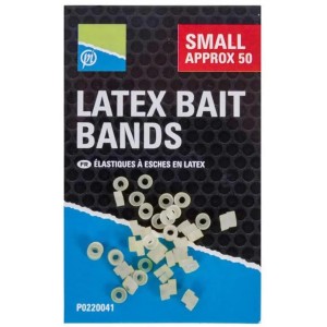 Gumki do pelletu Preston Latex Bait Bands Small – 50 sztuk