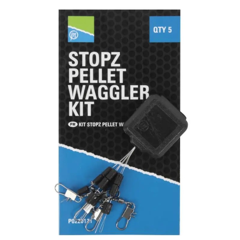 System do spławika Preston STOPZ Pellet Waggler Kit – kompletny zestaw wagglerowy