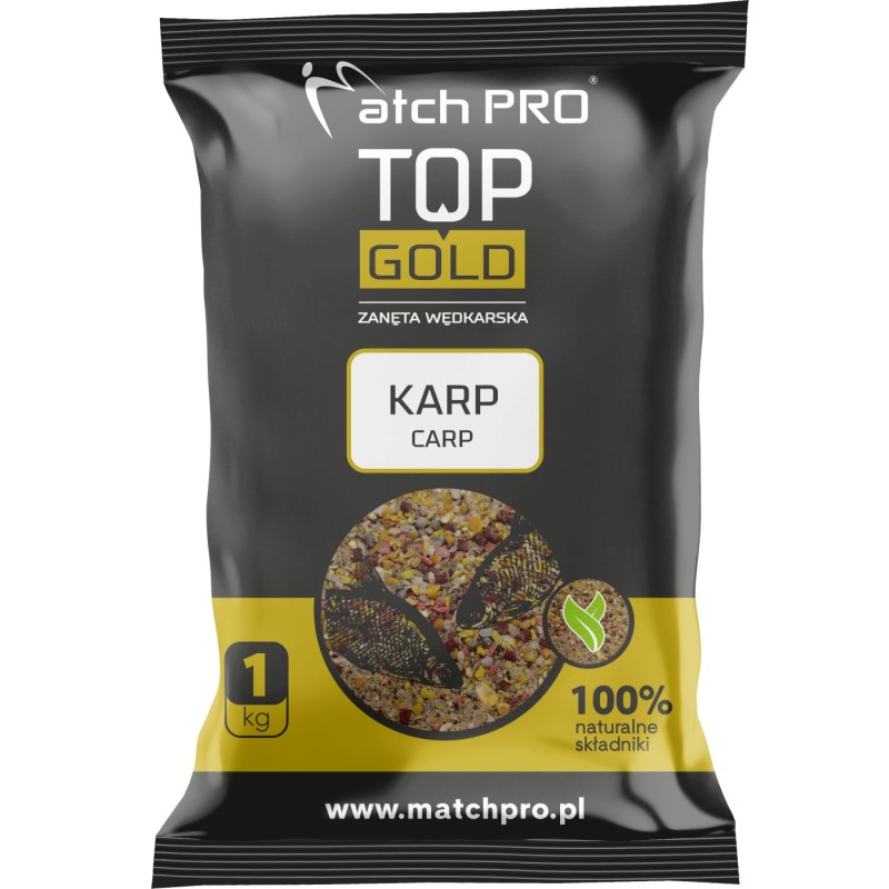Zanęta MatchPro Top Gold Karp 1kg – zawodnicza zanęta na karpie