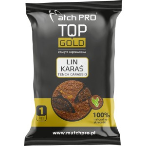 Zanęta MatchPro Top Gold Lin, Karaś 1kg – skuteczna zanęta na liny i karasie