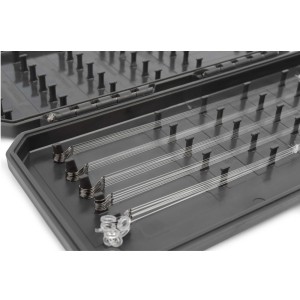 Portfel na przypony Preston Absolute BOX Long – wodoodporny i pojemny organizer