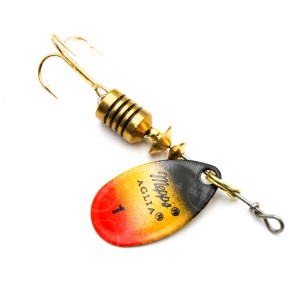 Mepps Aglia Furia nr 1 – błystka obrotowa fluo na głębokie i mętne wody