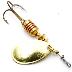 Mepps Aglia złota nr 1 – klasyczna błystka na okonia i pstrąga