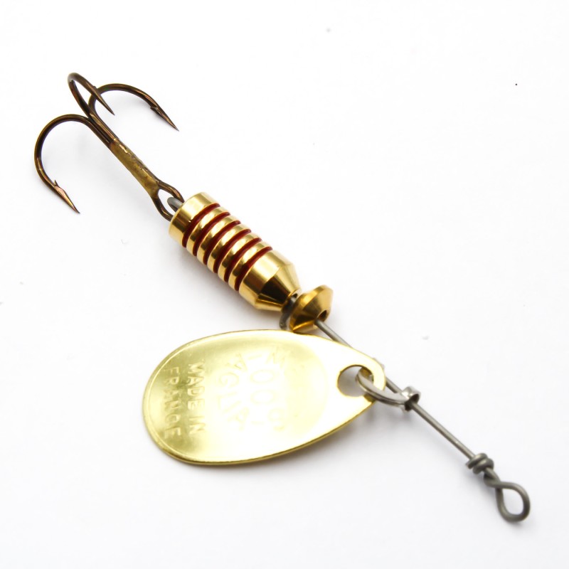 Mepps Aglia złota nr 00 – ultralekka błystka na pstrąga i okonia