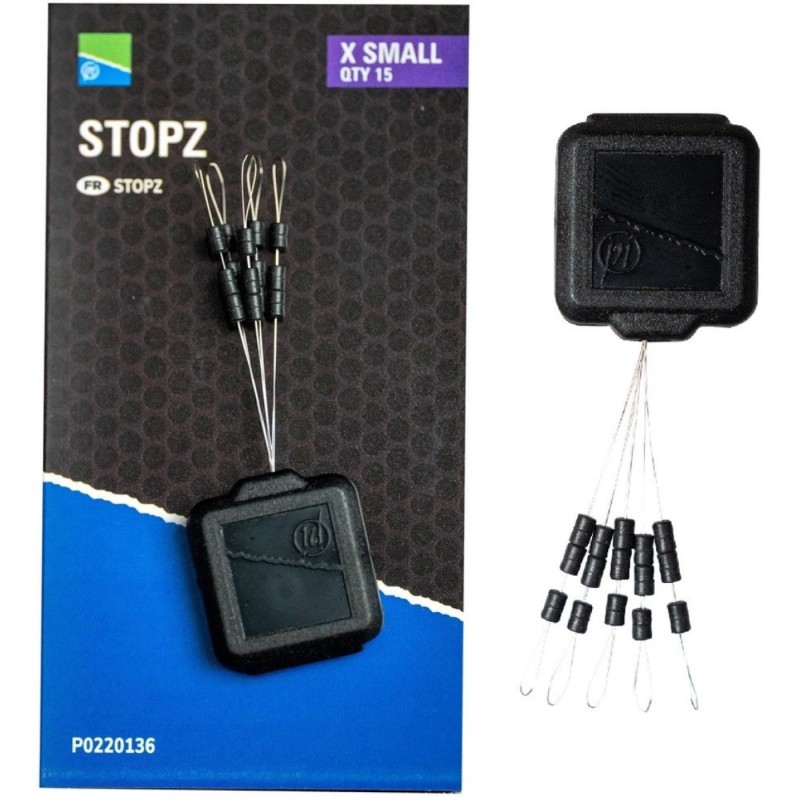 Stopery Preston Stopz X Small – precyzyjne i łatwe w montażu stopery na żyłkę