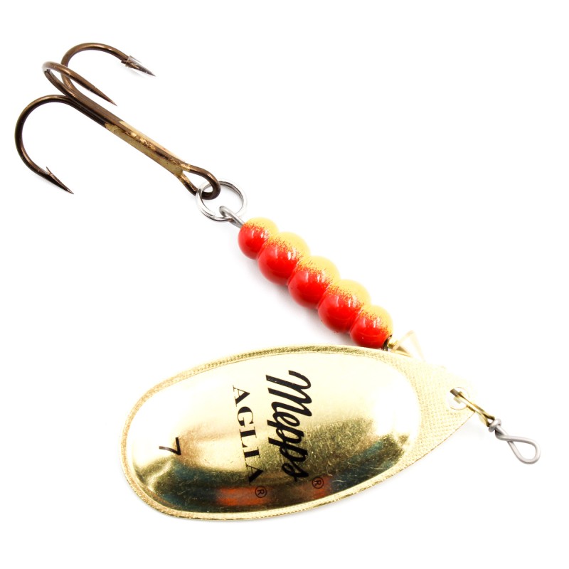 Mepps Aglia złota nr 7 – błystka obrotowa na szczupaka i suma