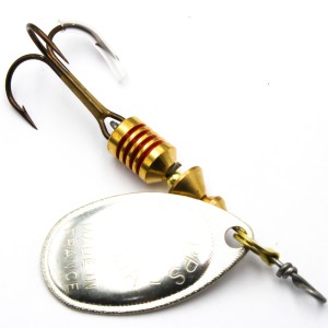 Mepps Aglia Srebrna nr 2 – klasyczna błystka obrotowa 4,5 g na okonie i pstrągi