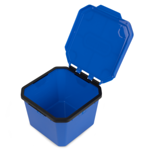 Pudełko na przynęty Preston 3PT Bait Tub 1,8L z pokrywą – Flip Lid