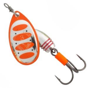 Błystka Savage Gear Rotex 1 3,5g Orange Silver – skuteczna obrotówka na pstrągi i okonie