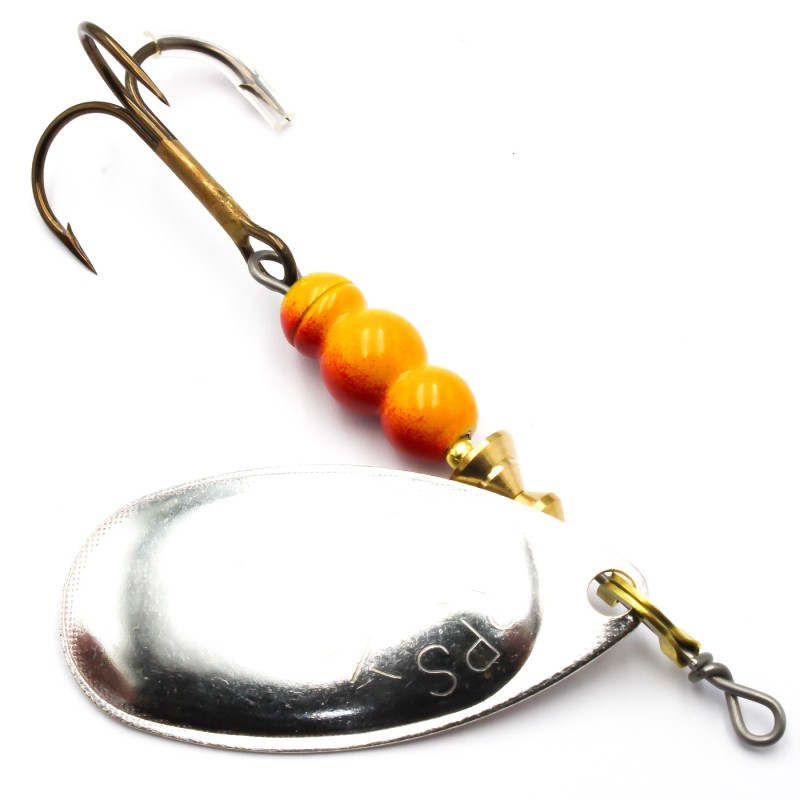 Błystka obrotowa Mepps Aglia srebrna nr 4 – klasyka na szczupaka i okonia