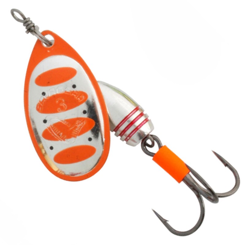Błystka Savage Gear Rotex Spinner 4 11G Fluo Orange – jaskrawa obrotówka na drapieżniki