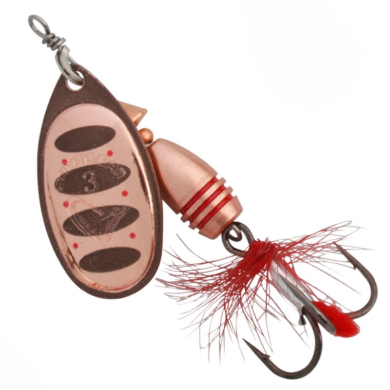 Błystka Savage Gear Rotex Spinner 5 14G Copper – duża miedziana obrotówka na drapieżniki