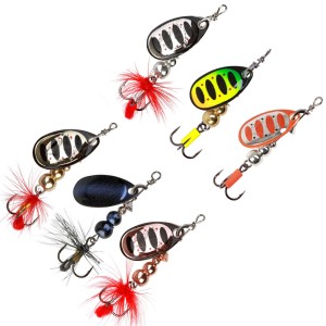 Błystka Savage Gear Rotex Spinner 5 14G Gold – złota obrotówka na drapieżniki