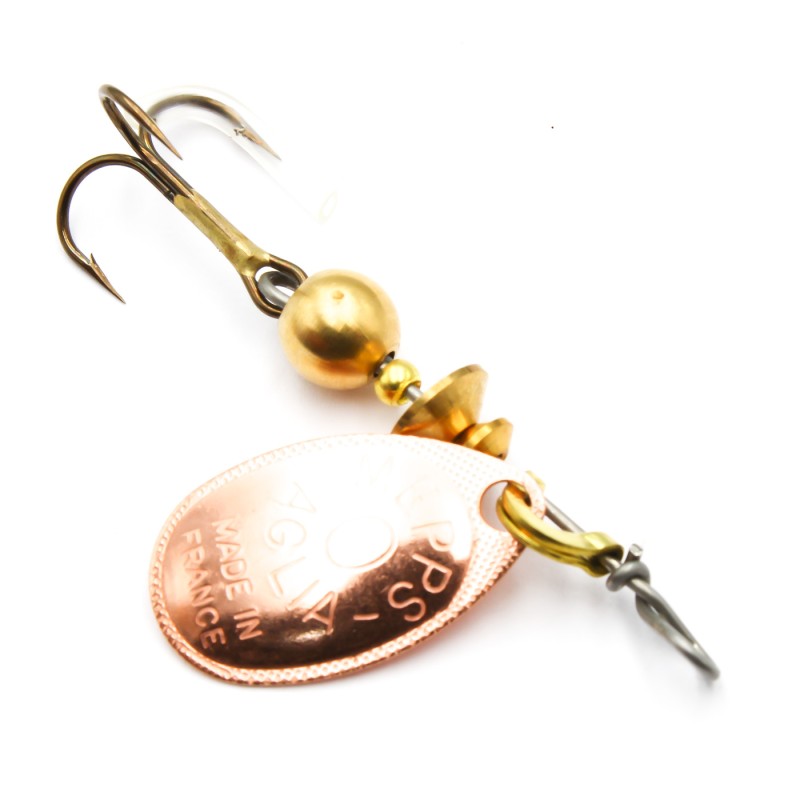 Mepps Aglia miedziana nr 0 – błystka obrotowa 2,5 g na okonie i pstrągi