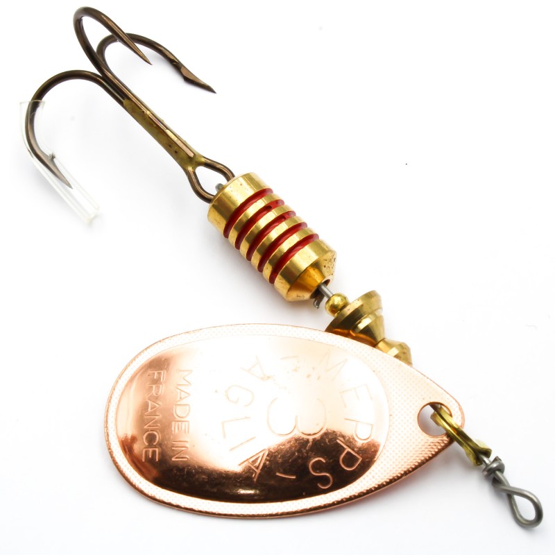 Mepps Aglia miedziana nr 3 – błystka obrotowa 6,5 g na klenie i szczupaki