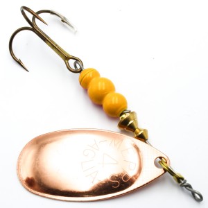 Mepps Aglia miedziana nr 4 – błystka obrotowa 9 g na szczupaka i bolenia