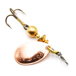 Mepps Aglia miedziana nr 00 – błystka obrotowa 1,5 g na pstrągi i okonie