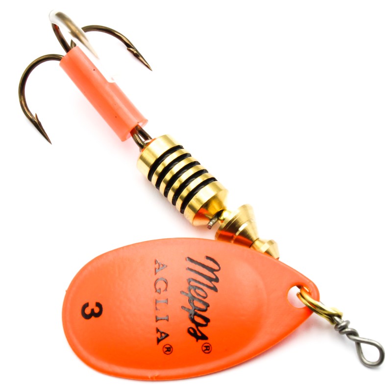 Mepps Aglia Fluo pomarańczowa nr 3 – błystka obrotowa 6,5 g