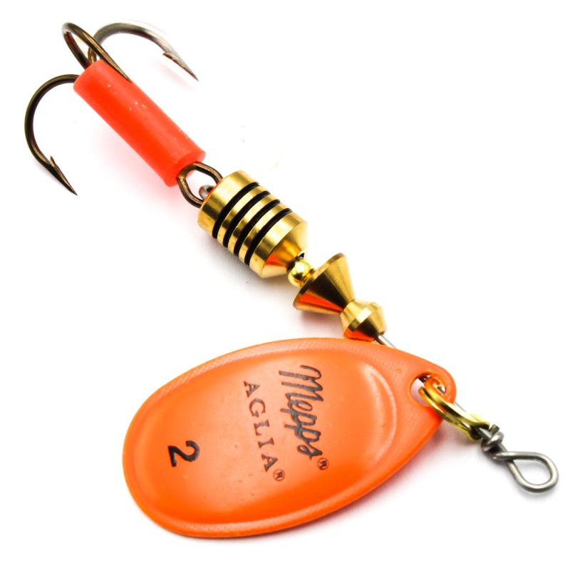 Mepps Aglia Fluo pomarańczowa nr 2 – błystka obrotowa 4,5 g