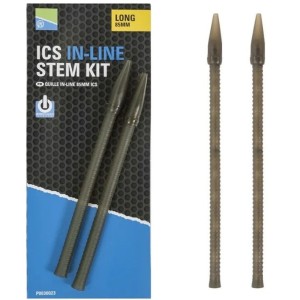 Trzonki Preston ICS In-Line Stem Kit Long 85 mm – stabilny zestaw feederowy ICS