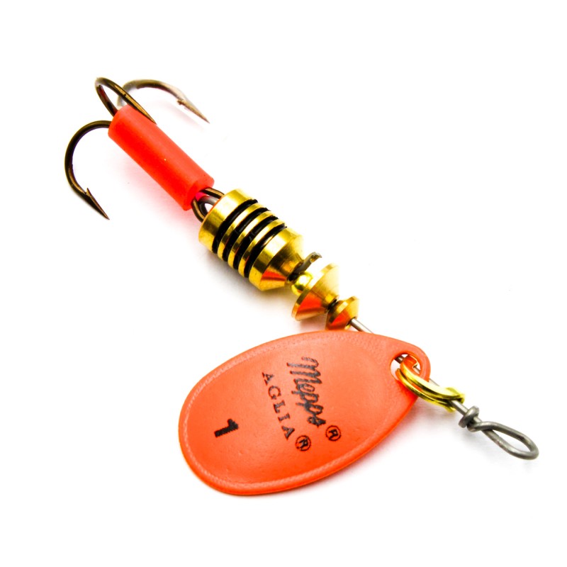 Mepps Aglia Fluo Orange nr 1 – błystka obrotowa 3,5 g