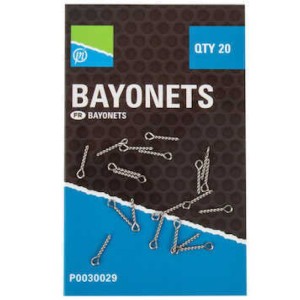 Igły – wkręty do przynęt Preston Bayonets 20 szt. – precyzyjne mocowanie przynęty